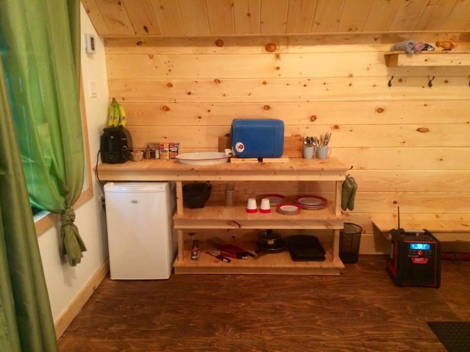 Les Cabines Nordik Des Piles Villa Saint-Jean-des Piles Bagian luar foto