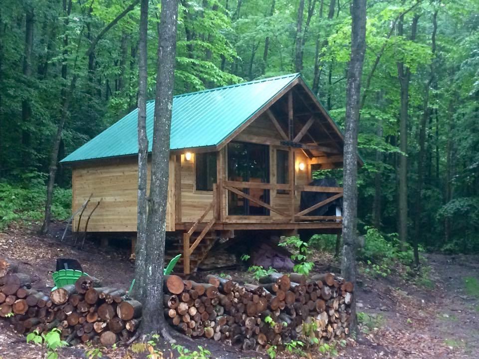 Les Cabines Nordik Des Piles Villa Saint-Jean-des Piles Bagian luar foto