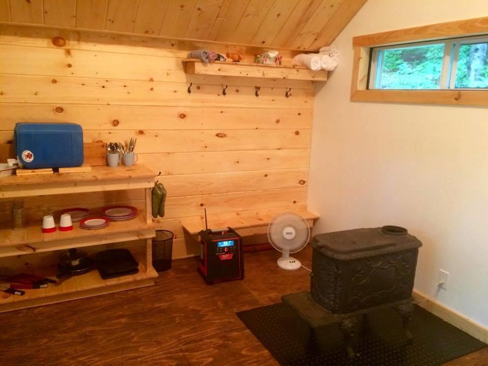 Les Cabines Nordik Des Piles Villa Saint-Jean-des Piles Bagian luar foto