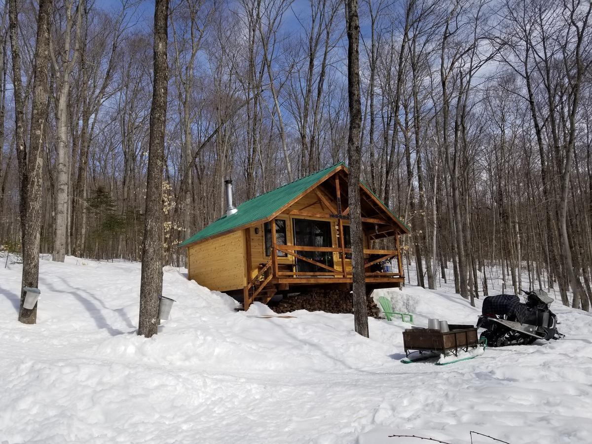 Les Cabines Nordik Des Piles Villa Saint-Jean-des Piles Bagian luar foto