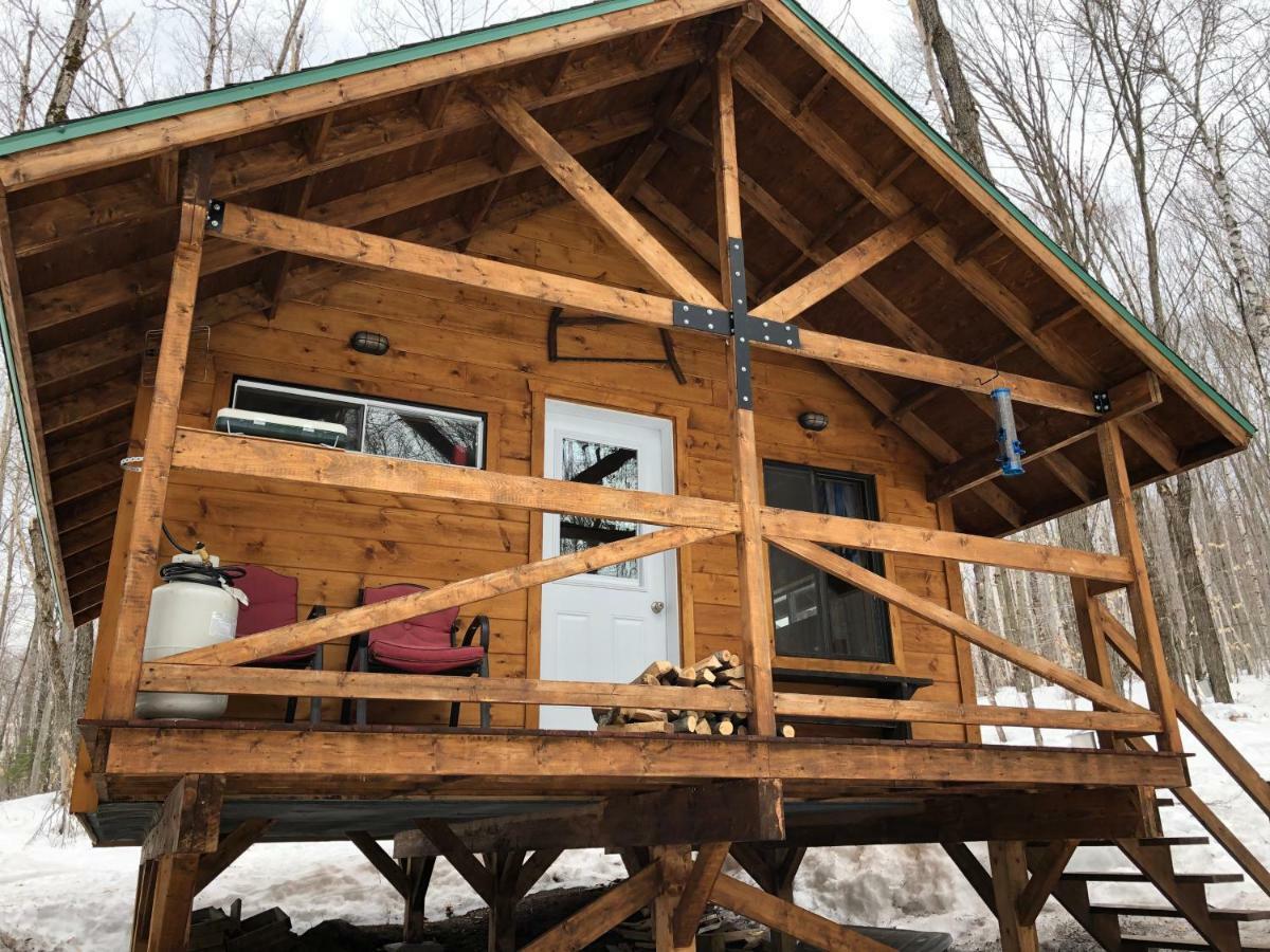 Les Cabines Nordik Des Piles Villa Saint-Jean-des Piles Bagian luar foto