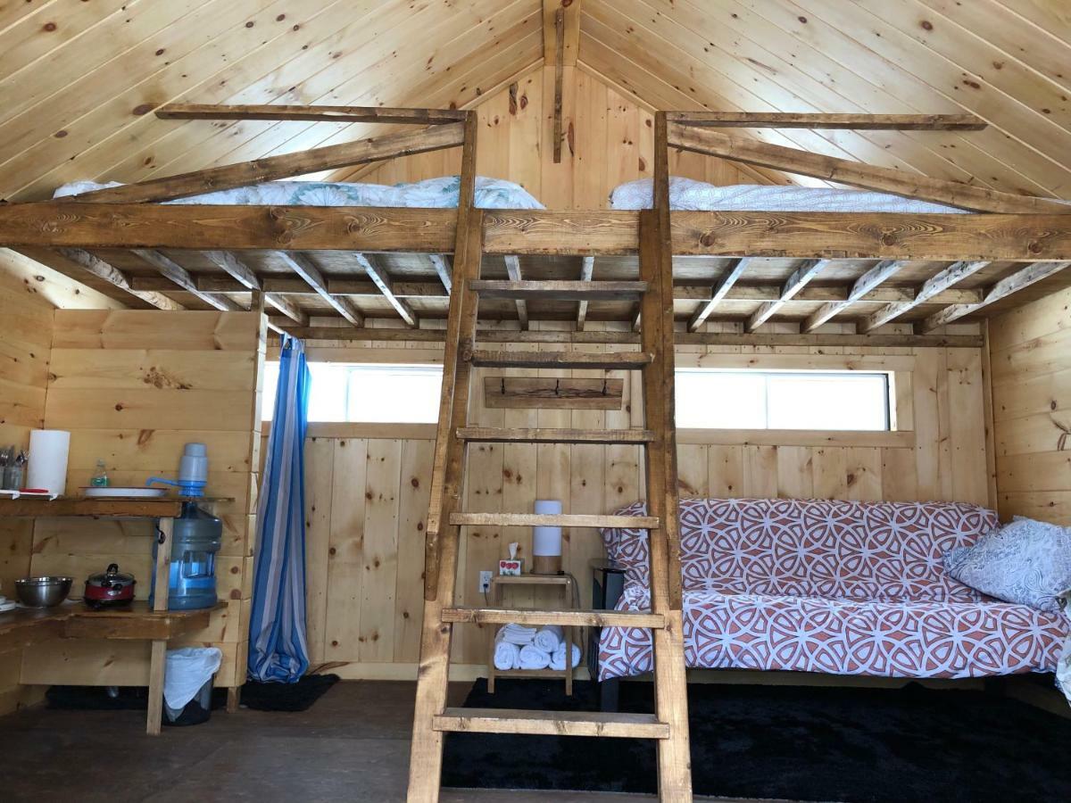 Les Cabines Nordik Des Piles Villa Saint-Jean-des Piles Bagian luar foto