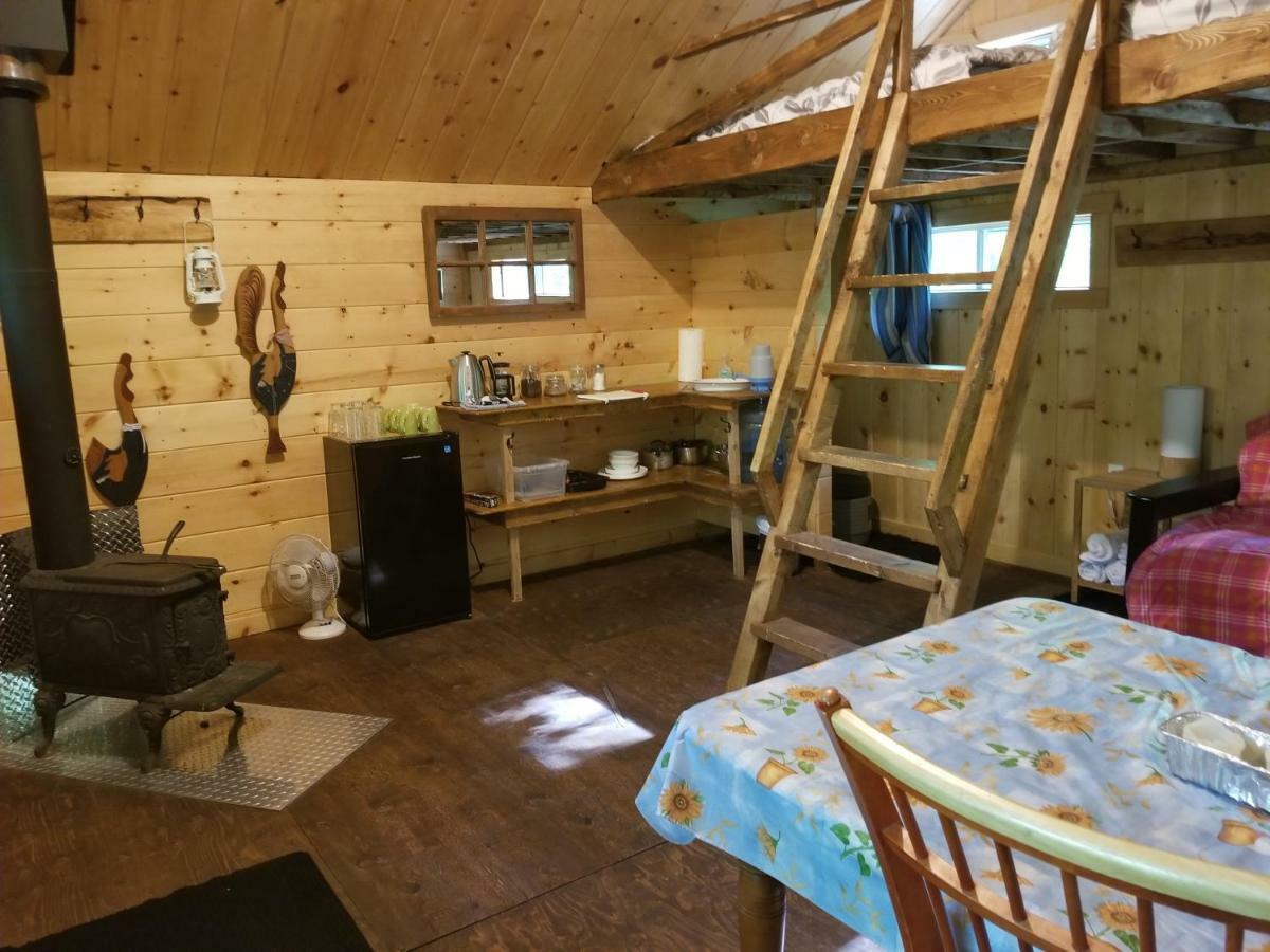 Les Cabines Nordik Des Piles Villa Saint-Jean-des Piles Bagian luar foto