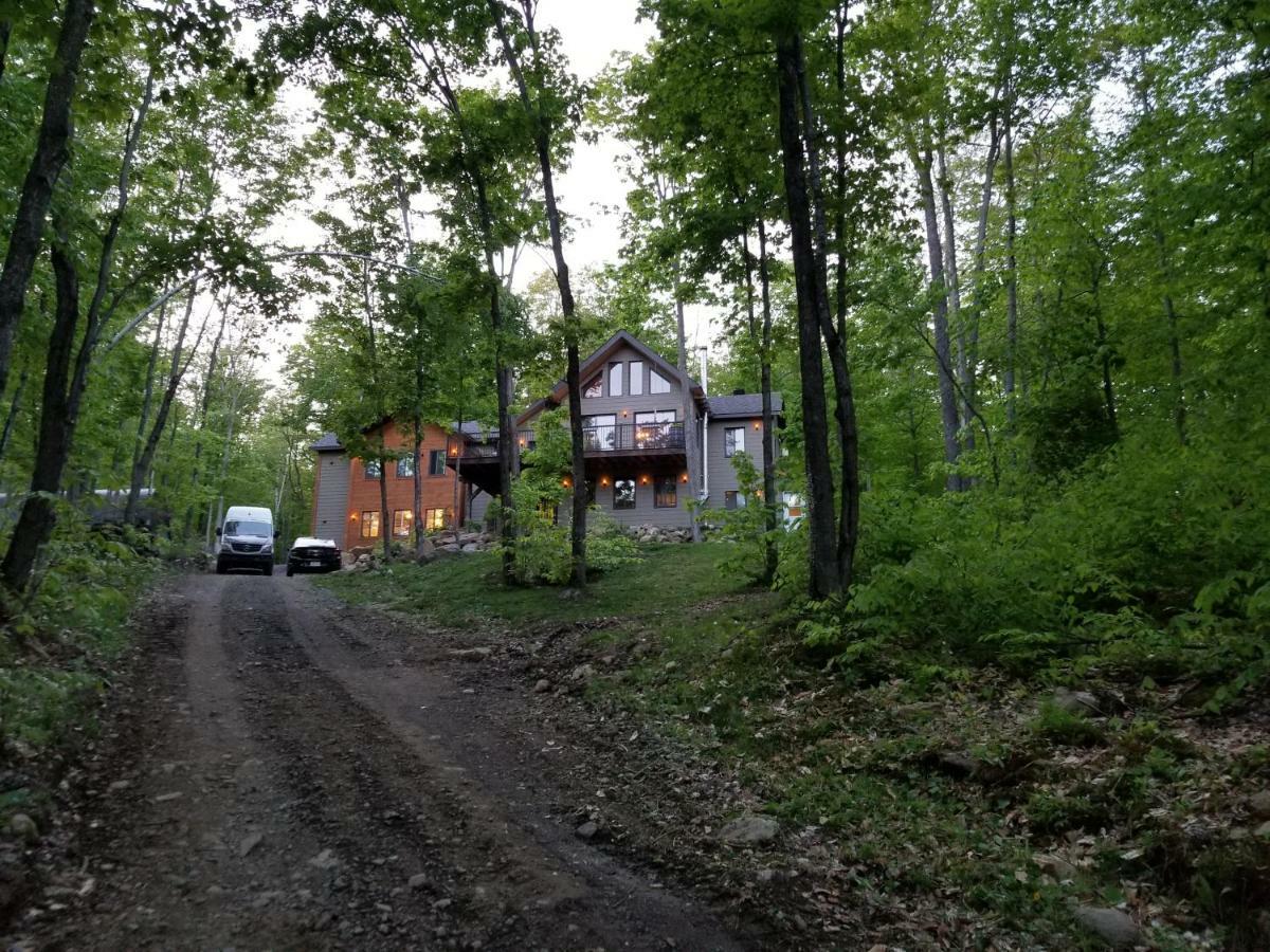 Les Cabines Nordik Des Piles Villa Saint-Jean-des Piles Bagian luar foto